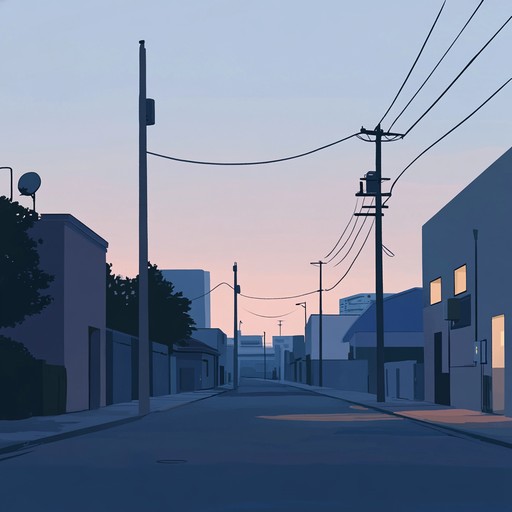 A gentle instrumental indie track that evokes the peacefulness of wandering through silent city avenues at night, with soft acoustic guitar melodies and ambient soundscapes.