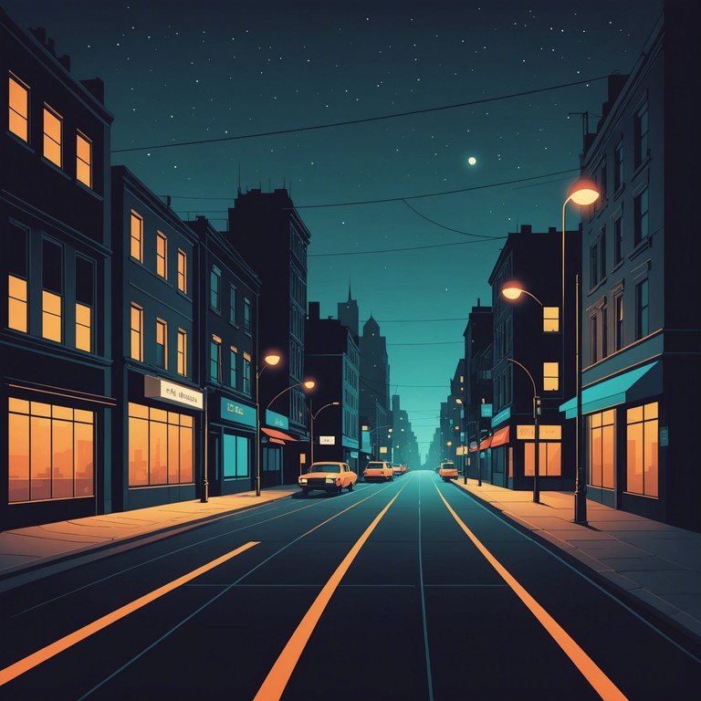 Combining the chill, mysterious vibes of eerie soundscapes with the upbeat, rhythmic pulses of new jack swing, this track offers a perfect backdrop for a nocturnal adventure through a stylized urban landscape. The melody carries a sense of mystery and intrigue, making it ideal for storytelling in a modern, urban fantasy setting.