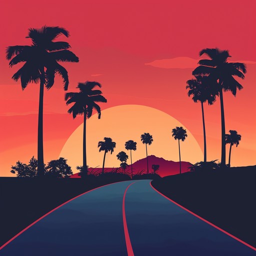 Imagine cruising down the iconic sunset boulevard as the sun dips below the horizon. The track reflects the vibrant, glamorous spirit of old hollywood, combining shimmering guitar riffs with a driving beat, while a touch of vintage synthesisers adds a layer of nostalgia and charm.