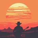 soulful guitar against a vast, lonely desert.