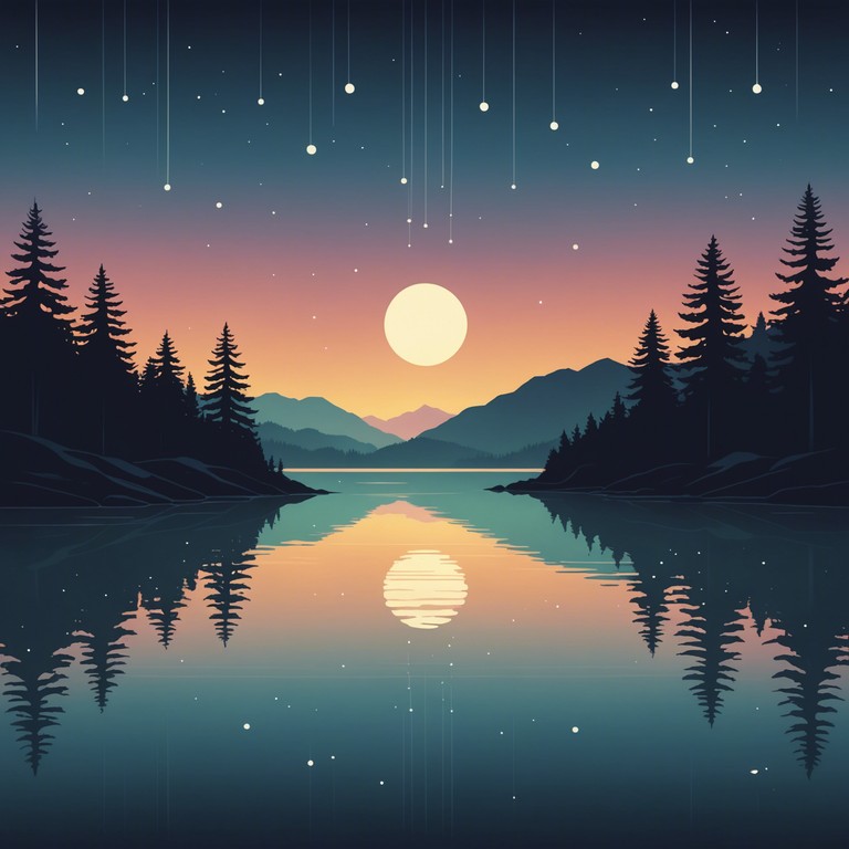 Emphasizing a blend of soft rock elements with soaring guitar melodies that represent floating along the gentle currents of an outer space celestial river, providing a rejuvenating sonic experience.