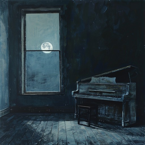 A gently played piano resonates softly in an empty room, painting a melancholic landscape of solitude and introspection. Each note and pause are carefully crafted to evoke feelings of quiet reflection and the deep, poignant aspects of being alone.