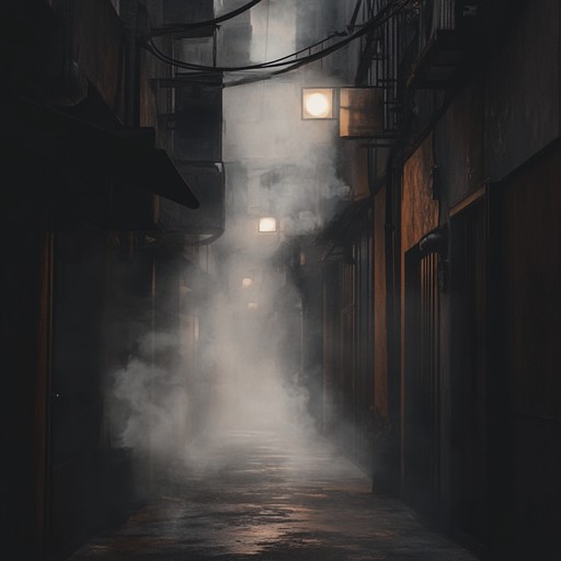 Imagining a journey through foggy, dimly lit backstreets, this piece combines sultry guitar riffs with eerie bluesy basslines, creating a mysterious and intriguing atmosphere perfect for late night contemplation