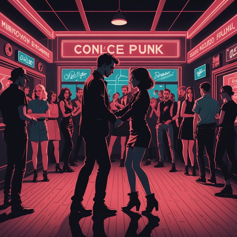 A high energy instrumental track that imaginatively combines the fast paced, rebellious essence of punk with the rhythmic and swinging vibrations of the 1930s swing era. The song features streaming guitar riffs accentuated by a vibrant swing beat, creating a playful yet intense musical journey.