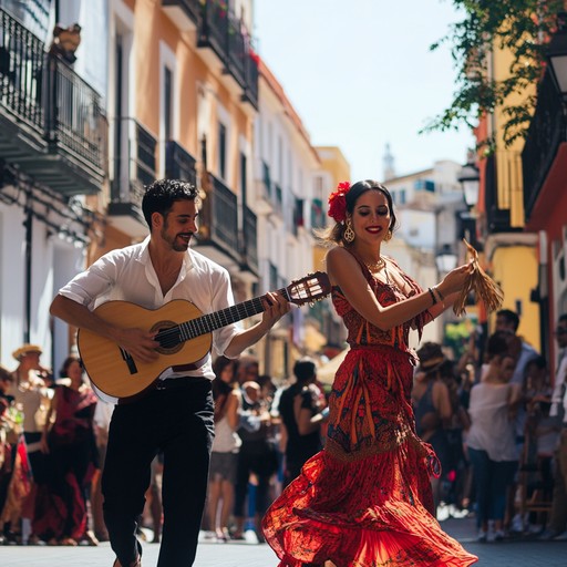 Feel the rhythm of lively latin grooves, bringing dance energy.