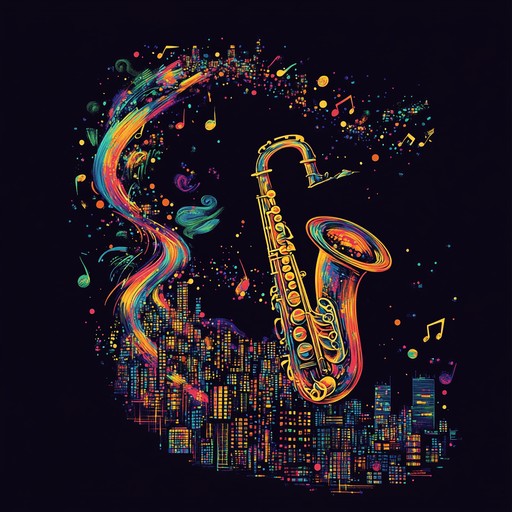 An energetic and upbeat track that combines improvisational jazz elements with danceable house rhythms, featuring whimsical saxophone melodies inviting listeners on a joyful auditory journey.