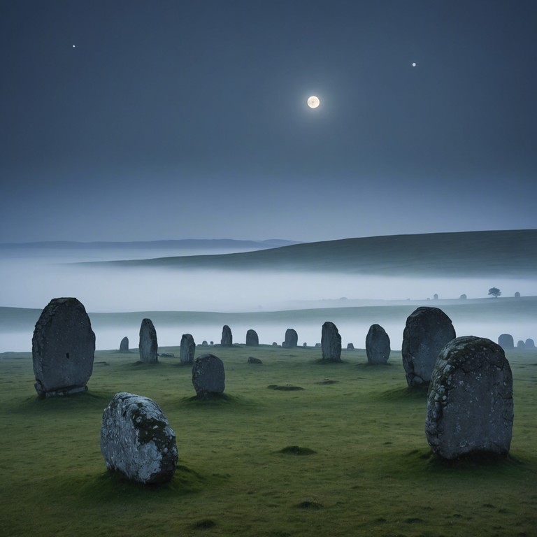 Immerse yourself in the serene soundscape of whispers of ancestral winds, where the timbres of the past blend with dreamy atmospheres to evoke a profound sense of timelessness and connection to heritage. This track leverages the haunting echoes and delicate whispers of history, played out on a traditional irish flute, to guide listeners through a soothing journey into the heart of folklore and dreams.