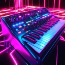 happy, catchy new wave tune with bright synths