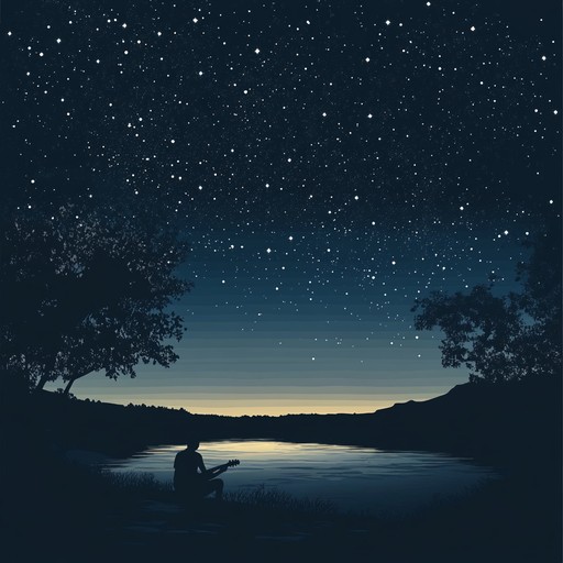 An instrumental rock composition that captures the tranquility of a silent starry night. Gentle guitar riffs blend with soft percussion to create a peaceful and serene atmosphere, inviting listeners to reflect and unwind under the vast night sky.