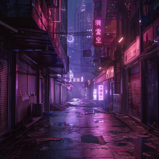 Imagine exploring the neon-lit streets of a bustling, high-tech metropolis after dark. The air is filled with the hum of electric vehicles and the distant throb of music from underground clubs. This track encapsulates that moody, mysterious vibe with pulsing basslines, shimmering synths, and glitchy electronic textures.