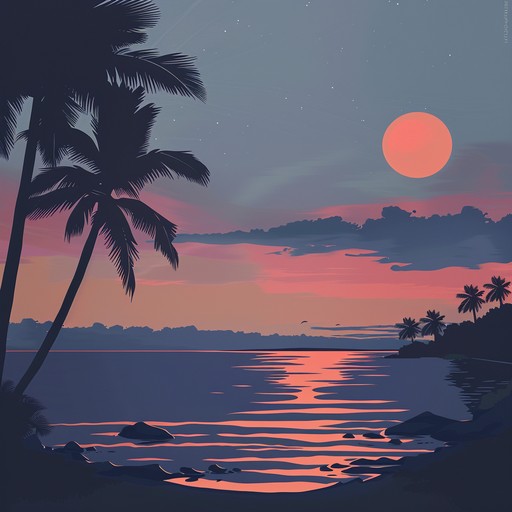 Experience the serene beauty of a tropical sunset with this chillout lofi track, featuring gentle percussion and soothing melodies that evoke a peaceful island atmosphere perfect for relaxation and contemplation