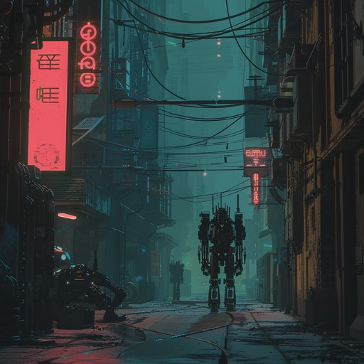 Experience a high energy auditory journey through a neon lit cyber world, where distorted synths and pounding basslines dominate. This track captures the relentless intensity of a futuristic rebellion.