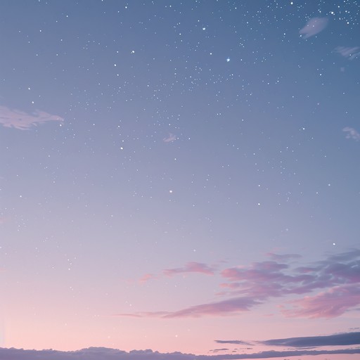 A minimalist composition featuring ethereal synth layers that evoke the quiet beauty of twilight. The delicate interplay of sound creates a serene atmosphere, perfect for moments of introspective reflection.