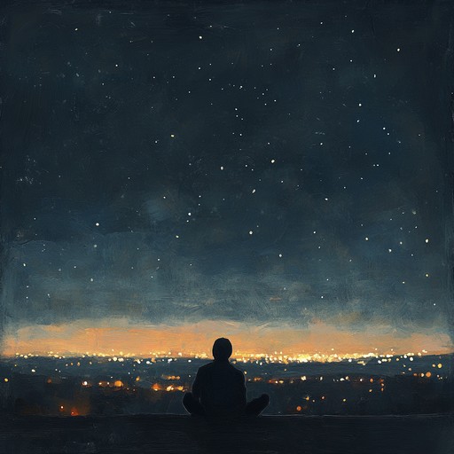 A soothing lofi instrumental piece that blends gentle melodies with soft background ambiance, designed to evoke introspection and peaceful contemplation during quiet nights.