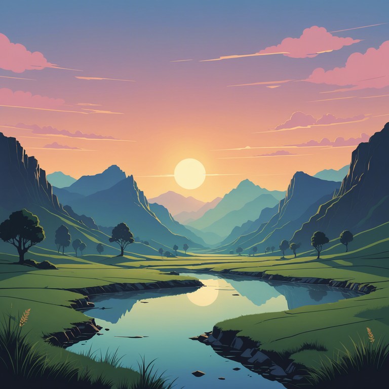 Imagine a journey back in time, where melodies float over landscapes untouched by modernity. This piece uses the gentle whisper of the pan flute, accompanied by subtle modern backdrops, to invoke a sense of peace and reflection upon the past.