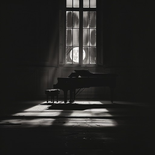 A delicate exploration of soft, minimal piano keys gently cascading in an intimate, quiet room. Ideal for moments of reflection, tenderness, and contemplation, this piece captures the essence of a solitary moonlit night, echoing whispers of the soul.