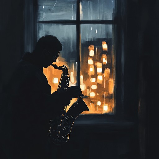 A more focused on romance and intimacy, the alternative description highlights the deep emotional engagement and passionate nature of the saxophone's melody.