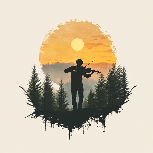 Imagine walking through a forest glade at daybreak, with every note of the violin gently heralding the new day. Accompanied by an orchestral backdrop, the music encapsulates the serenity and calmness of nature’s morning rituals, providing a perfect meditative escape.