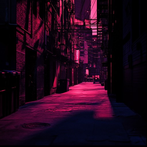 A haunting new wave instrumental that captures the eerie silence of a deserted city at night, with synths that echo like distant sirens and basslines that pulsate like a fading heartbeat