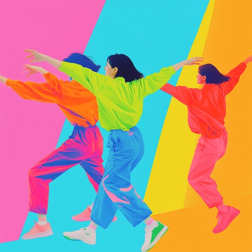 An energetic k pop instrumental driven by playful synthesizer melodies and dynamic beats. The track’s uplifting and whimsical nature is bound to bring a smile and get everyone grooving. Its catchy hooks and lively tempo create a vivacious, feel good atmosphere.