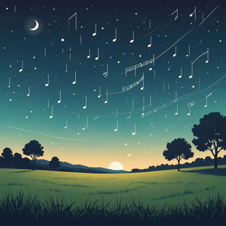 Imagine a landscape where the earthy tones of bluegrass meet the surreal, echoing elements of space. Each twang of the banjo carries a whisper of the cosmos, inviting the listener on an exploratory journey to the stars above the rolling hills. This unique blend creates a serene, yet unworldly atmosphere where traditions and future meet in harmonious symphony.