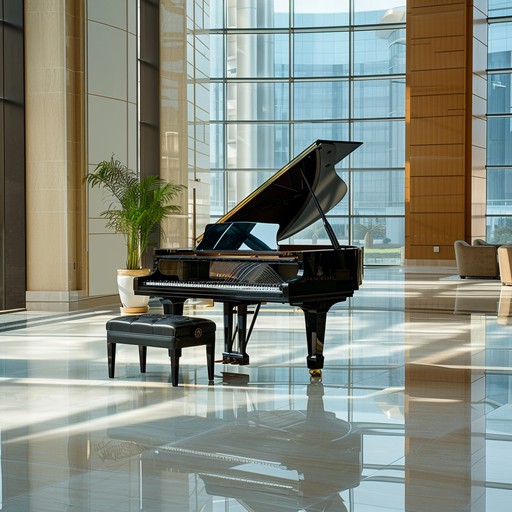 A delicate, smooth melody that blends piano with soft ambient textures, creating an atmosphere of sophistication and relaxation. Ideal for high end lobbies, fine dining, or luxury spaces where an elegant and non intrusive musical backdrop is needed.