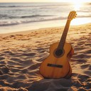 warm guitar themes with nostalgic summery flair