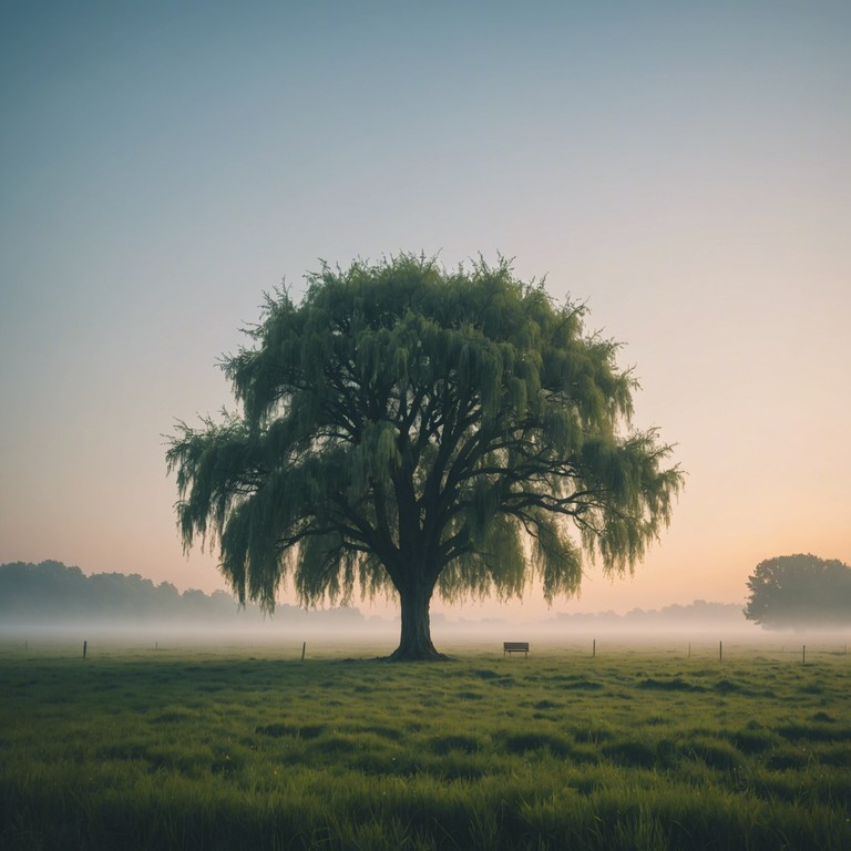 This track captures the essence of a poignant, bluegrass melody, weaving a story of loss and solitude through the soulful strains of a banjo. The tune, reflective and deep, suggests the gentle sway of willow trees and distant memories.