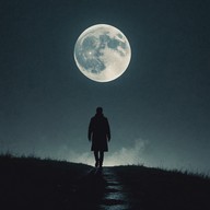 dark brooding beats in nighttime solitude