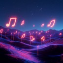 enchanting k pop with cosmic synths and rhythmic beats