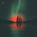 instrumental depicting peaceful russian naval voyage under tranquil night skies