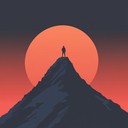 an inspiring orchestral piece that builds towards a triumphant climax