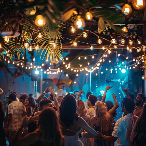 Experience an unforgettable fiesta with dynamic, playful bongos setting the stage for a high spirited, joyful occasion that keeps the dancefloor alive.