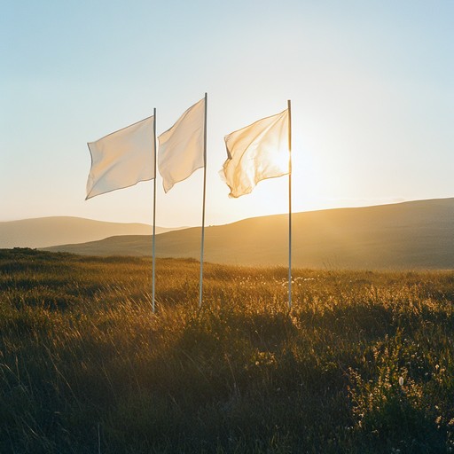 A gentle and evocative piece blending orchestral harmonies with soft, uplifting melodies, evoking feelings of patriotism and tranquility. Ideal for reflective moments celebrating national pride.