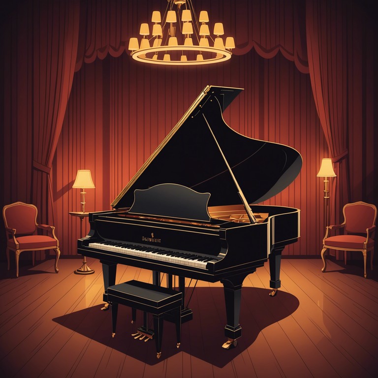 Imagine a dimly lit stage where the gentle touch of the piano keys crafts an atmosphere thick with mystical allure and shadowy echoes. It's a journey through the darkest hour into the enlightenment of dawn; the music a perfect companion to transition from night to morning.