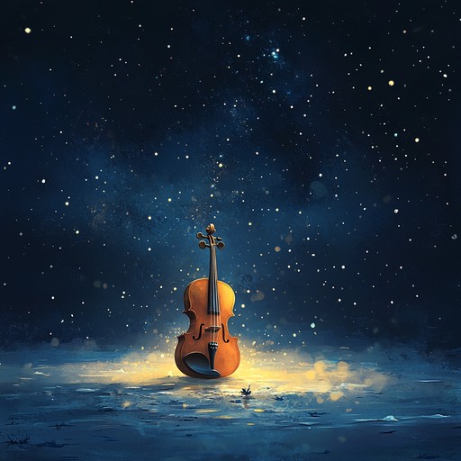 This instrumental opera piece weaves gentle melodies with warm harmonies, featuring the violin leading a serene composition that captures the essence of a peaceful night, inviting listeners into a reflective and calming experience.