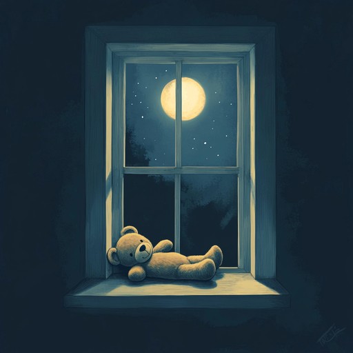 A gentle and melancholic melody that evokes the emotional journey of a child who has lost their favorite toy, featuring soft, soothing tones that reflect both sadness and hope.