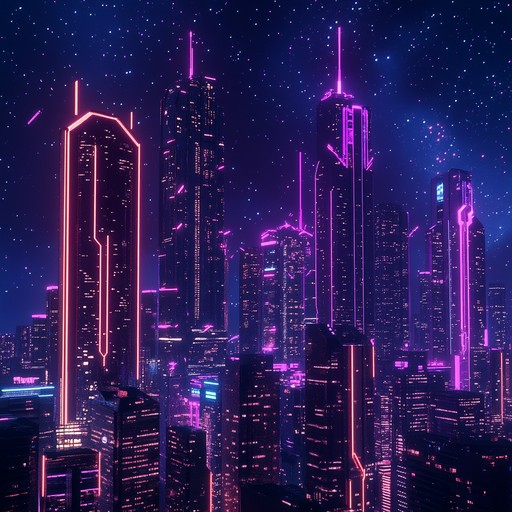 This composition combines pulsating synths, driving beats, and glistening melodies to evoke the feeling of cruising through a vibrant, neon lit cityscape at night. Perfect for capturing the essence of futuristic optimism and energetic motion.