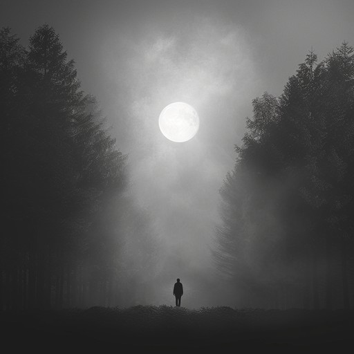 This track captures the essence of a desolate, moonlit landscape where the whispers of those long forgotten still linger in the air, carried by a melancholic flute that echoes their eternal solitude