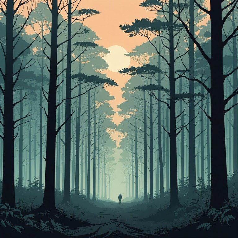 This alternative title reflects a deeper dive into the heart of the forest, where each echo tells its own story. The song carries an almost visual element of depth, portraying layers of foliage and whispers of the woods. It's more than music; it's a sonic exploration of nature's own rhythms and the hidden stories within her embrace.