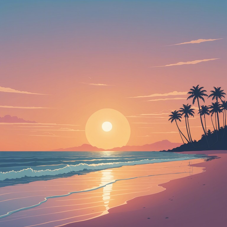 This instrumental track blends traditional calypso rhythms with a hypnotic quality to evoke the sensation of a serene beach at sunset. Steel drums lead the melody, supported by subtle electronic effects to deepen the trance like state, creating an enchanting and relaxing atmosphere.