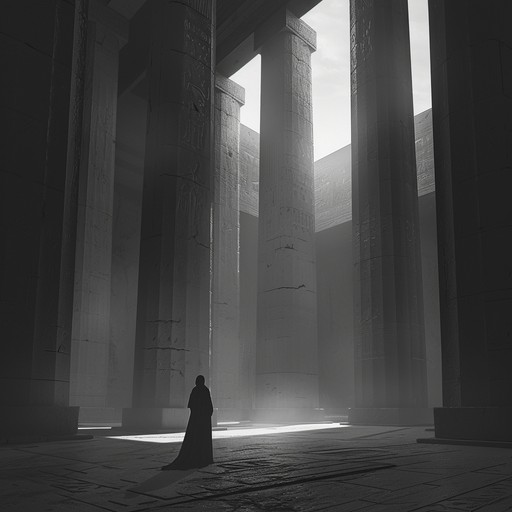 Deep within an ancient tomb, forgotten by time, lies a mystery waiting to be unraveled. This instrumental piece takes the listener on a haunting journey through dark, echoing chambers and long-lost passageways. Ethereal soundscapes, punctuated by ominous percussion and spine-chilling whispers, create an atmosphere of suspense and intrigue. As the melody unfolds, one can almost feel the presence of the tomb's long-dead inhabitants, their secrets just beyond reach.