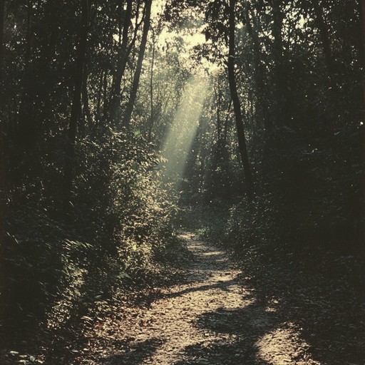 An instrumental folk rock track that captures the essence of wandering through unknown trails, combining acoustic rhythms with haunting melodies to stir feelings of exploration and wonder.