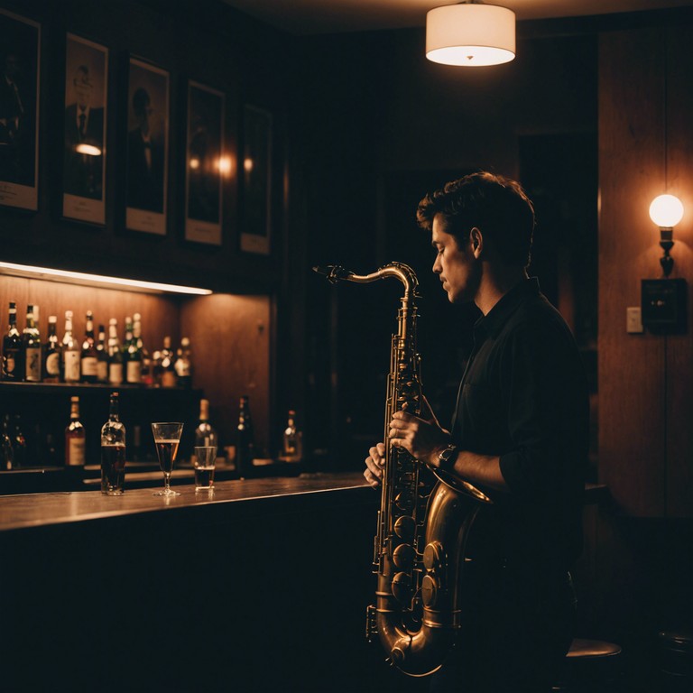 Imagine a scenario where a skilled saxophonist plays heartfelt tunes in a dimly lit lounge, their resonant melodies stirring the souls of all present, capturing the quintessence of torch music designed to soothe and provoke contemplation.