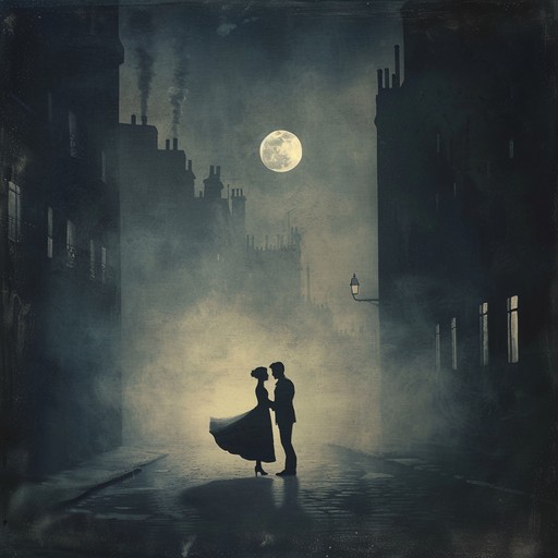 An instrumental tango piece that creates an atmosphere of suspense and dark elegance, led by an accordion. The deep double bass and staccato string arrangements add layers of drama, taking listeners through an eerie yet captivating serenade under the midnight sky.