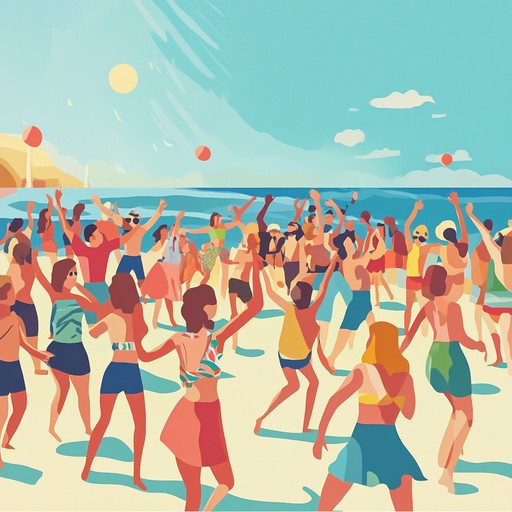 This instrumental piece features vibrant dancepop rhythms designed to evoke the joyful and carefree feeling of a summer day spent dancing under the sun. The melody flows with a light hearted and infectious energy, perfect for beach parties or summer gatherings. A blend of upbeat synthesizer riffs and catchy basslines drives the track forward with a dynamic beat that makes it impossible not to move your feet.