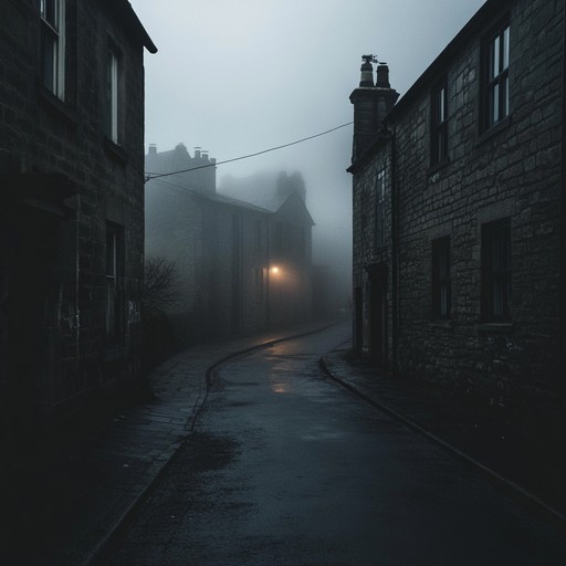 Envision a dark, deserted street where each note punctuates the listener's feeling of unease. The piano's slow, deliberate melody is accompanied by a swelling, brooding string section. Distorted synths add a layer of menacing texture, while the subtle but regular heartbeat like drum ensures a rhythm of tension throughout.