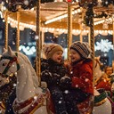 a playful tune capturing festive joy of a winter fair