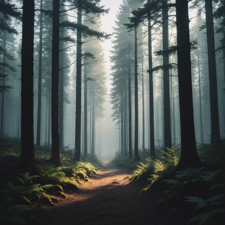 This composition seeks to capture the serene and soothing ambiance of a quiet forest at dawn, with gentle orchestral sweeps that mimic the soft whispers of wind through trees, creating an auditory experience that immerses the listener into nature's own peaceful symphony