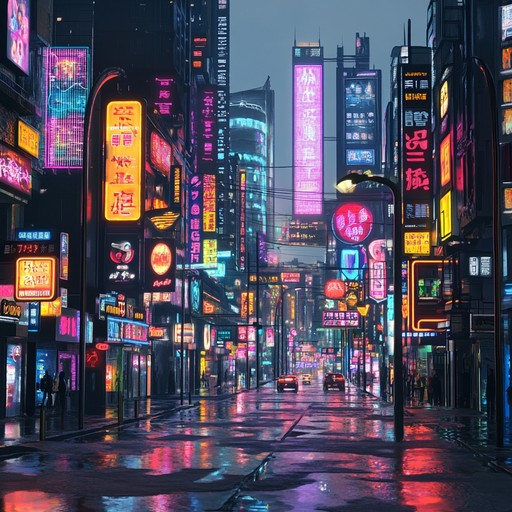 A lively kpop instrumental layered with dynamic beats and playful synths, encapsulating the electric energy and excitement of a night out in the city